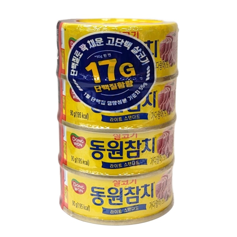 동원 살코기참치 90g*4