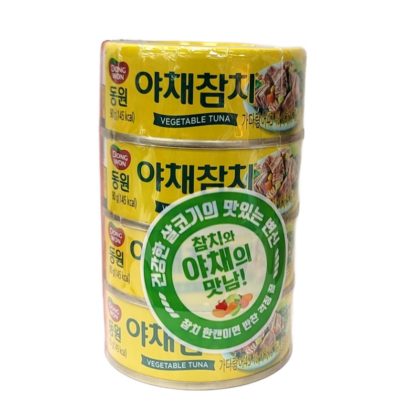 동원 야채참치 90g*4