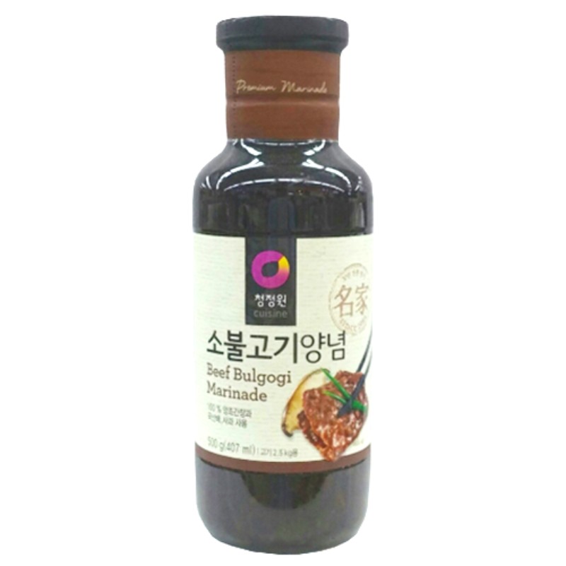 청정원 소불고기양념 500g