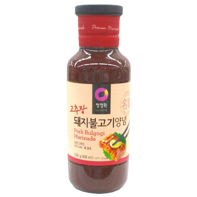 청정원 돼지불고기양념 500g