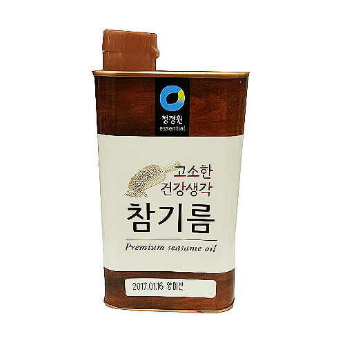 청정원 고소한건강생각참기름