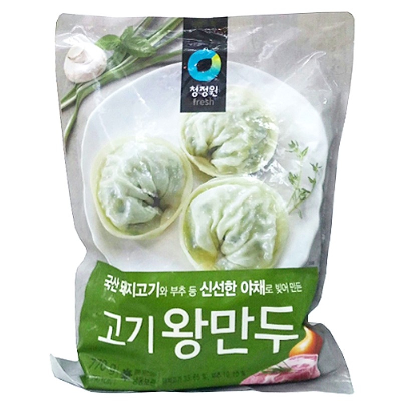 청정원 고기왕만두 770g