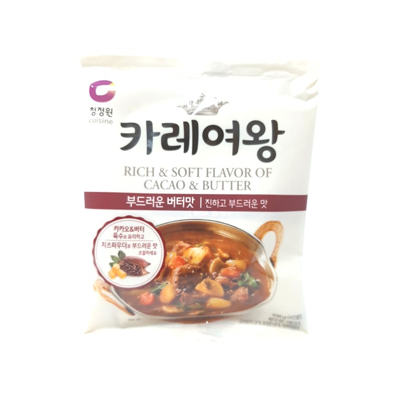 청정원 카레여왕부드러운버터맛 108g