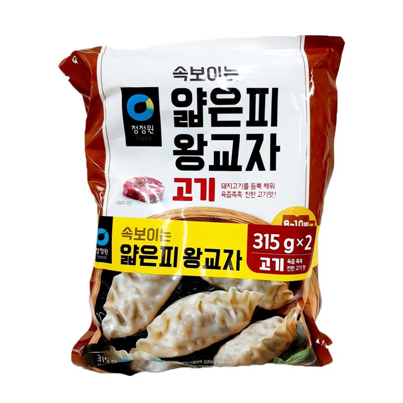 청정원 얇은피왕교자고기 315g*2