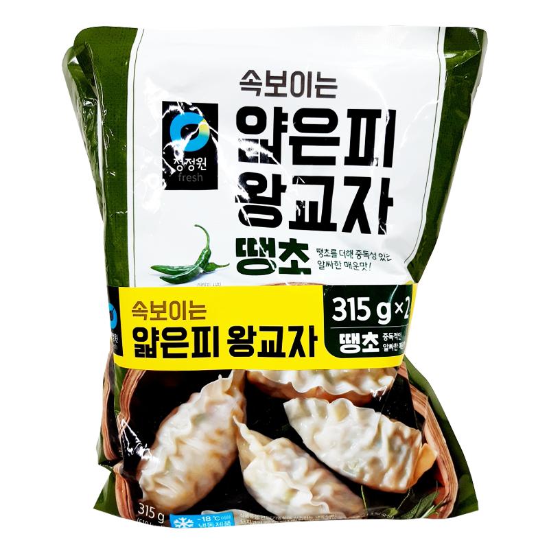 청정원 얇은피왕교자땡초 315g*2