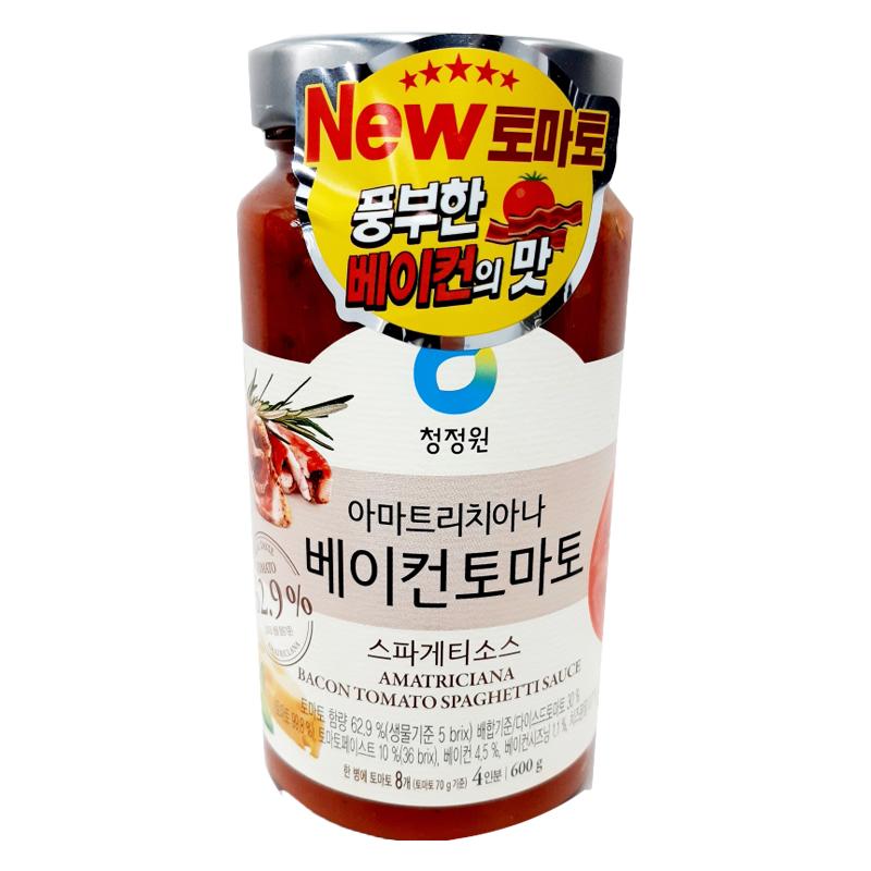 청정원 베이컨토마토스파게티소스