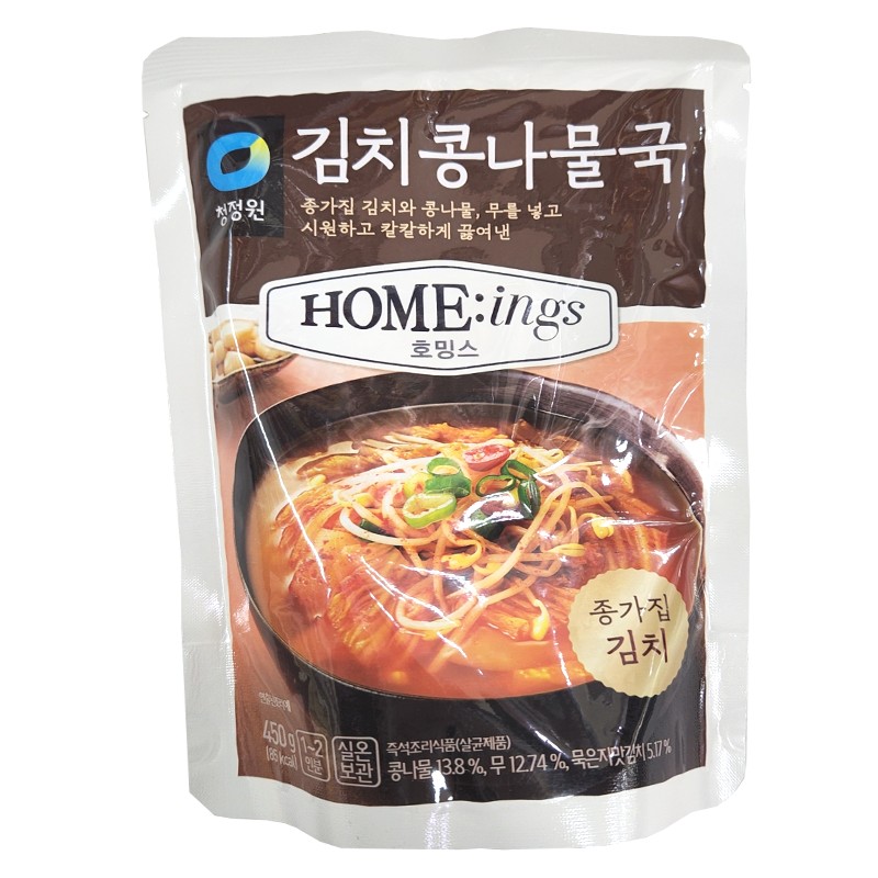 청정원 김치콩나물국 450g