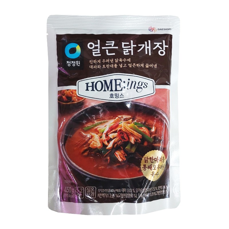 청정원 얼큰닭개장 450g