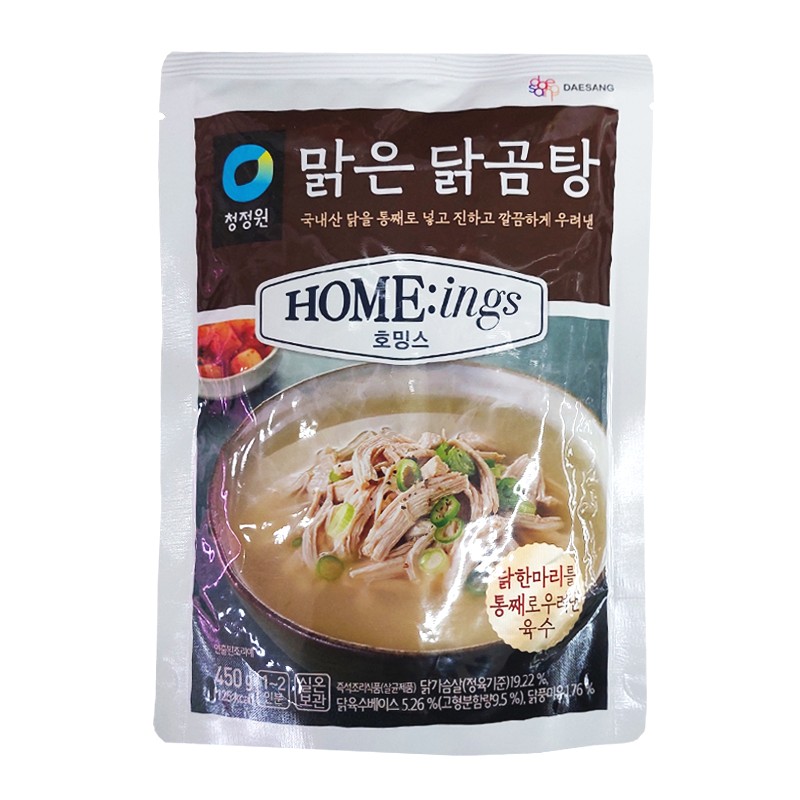 청정원 맑은닭곰탕 450g