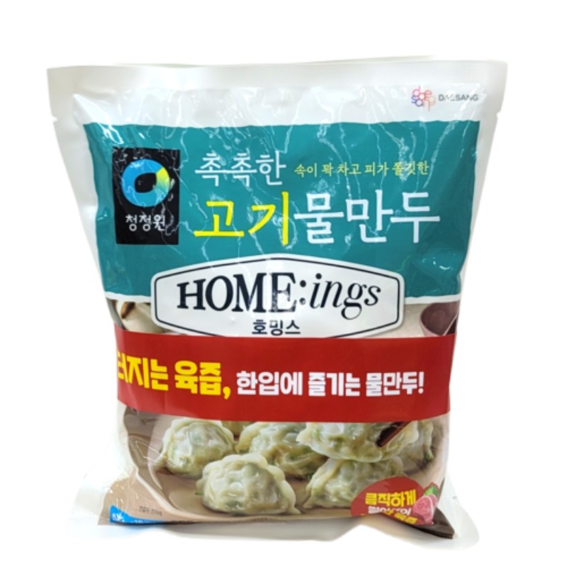 청정원 호밍스촉촉한고기물만두 350g*2