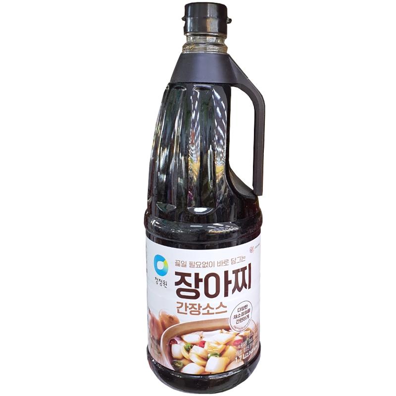 청정원 장아찌간장소스 1.7L