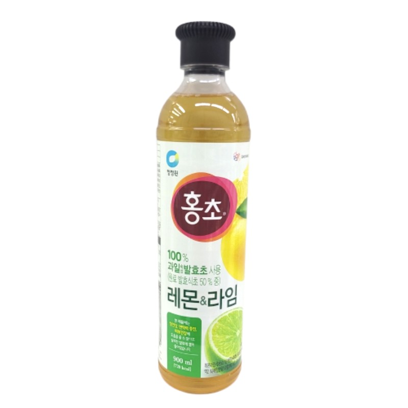 청정원 홍초레몬&라임 900ml