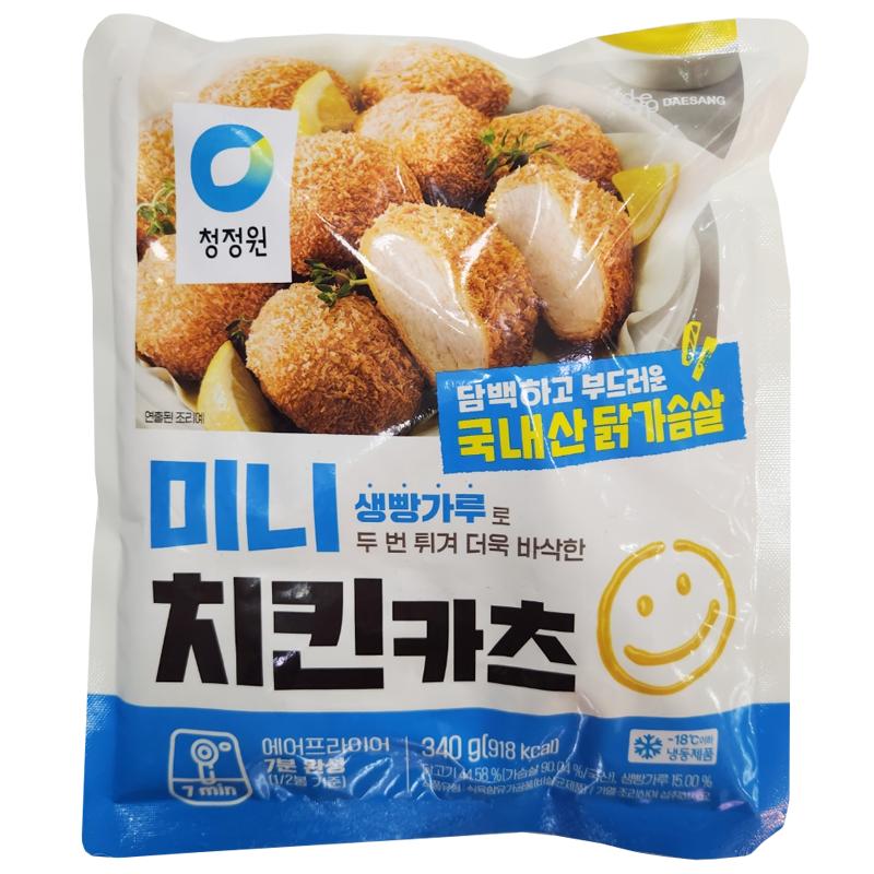 청정원 미니치킨카츠 340g