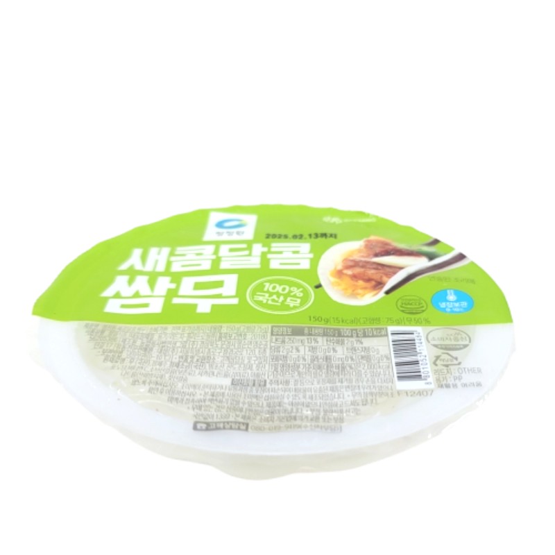 청정원 새콤달콤쌈무 150g