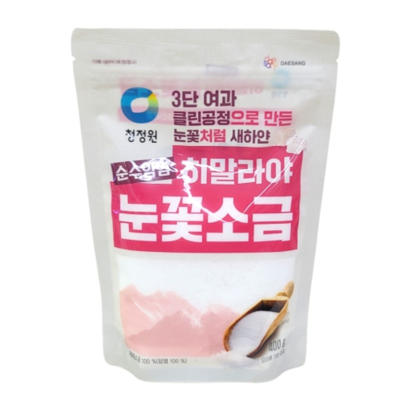 청정원 히말라야눈꽃소금 400g