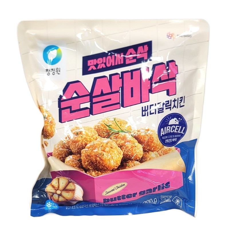 청정원 순살바삭버터갈릭치킨 300g