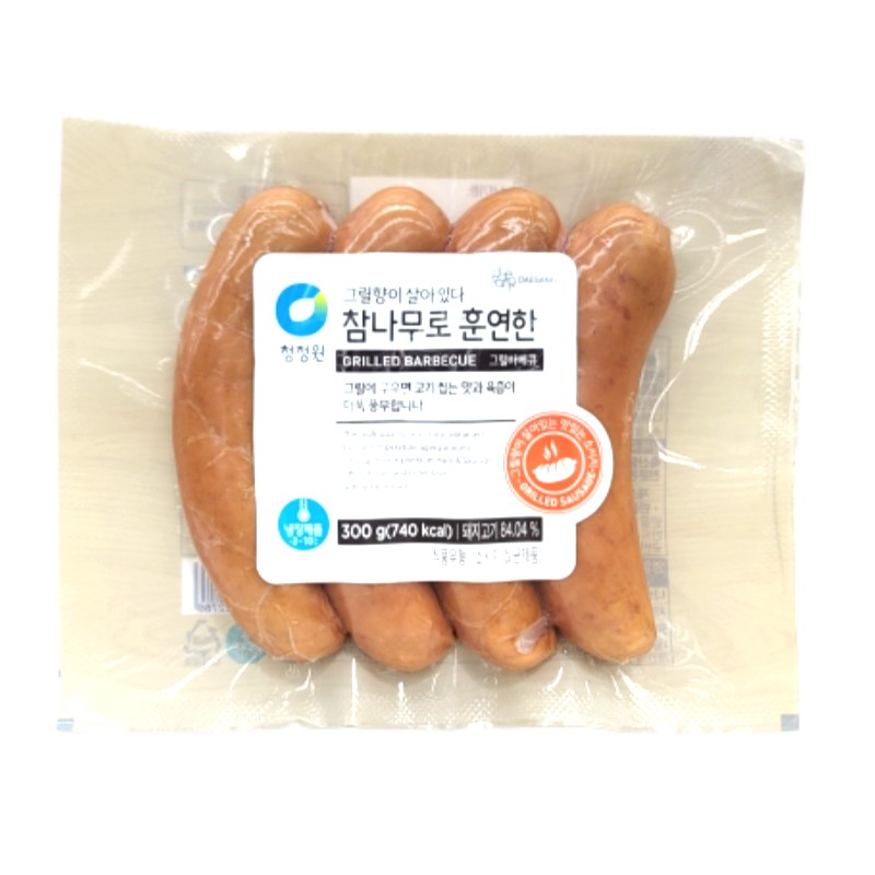 청정원 참나무훈연한그릴바베큐 300g