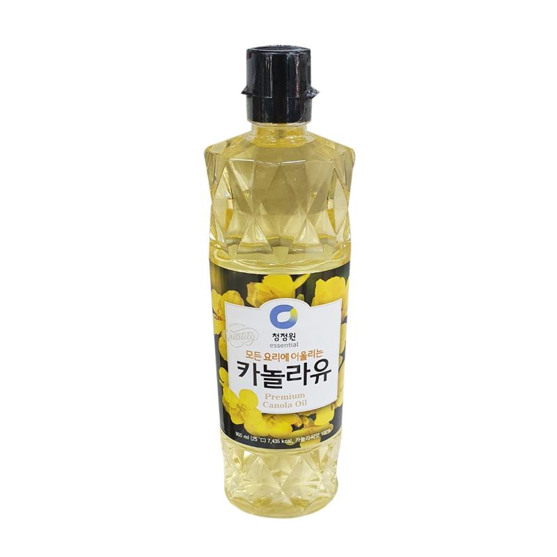청정원참빛고운카놀라유 900ml