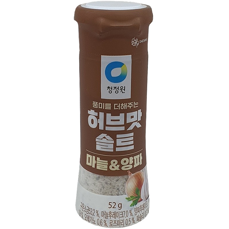 청정원 허브맛솔트마늘&양파
