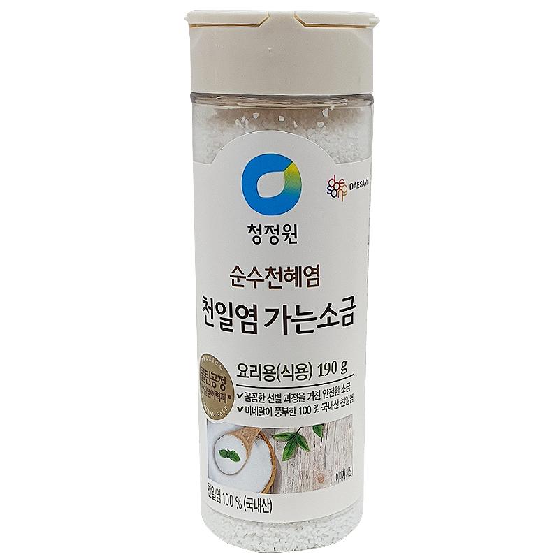 청정원꽃소금