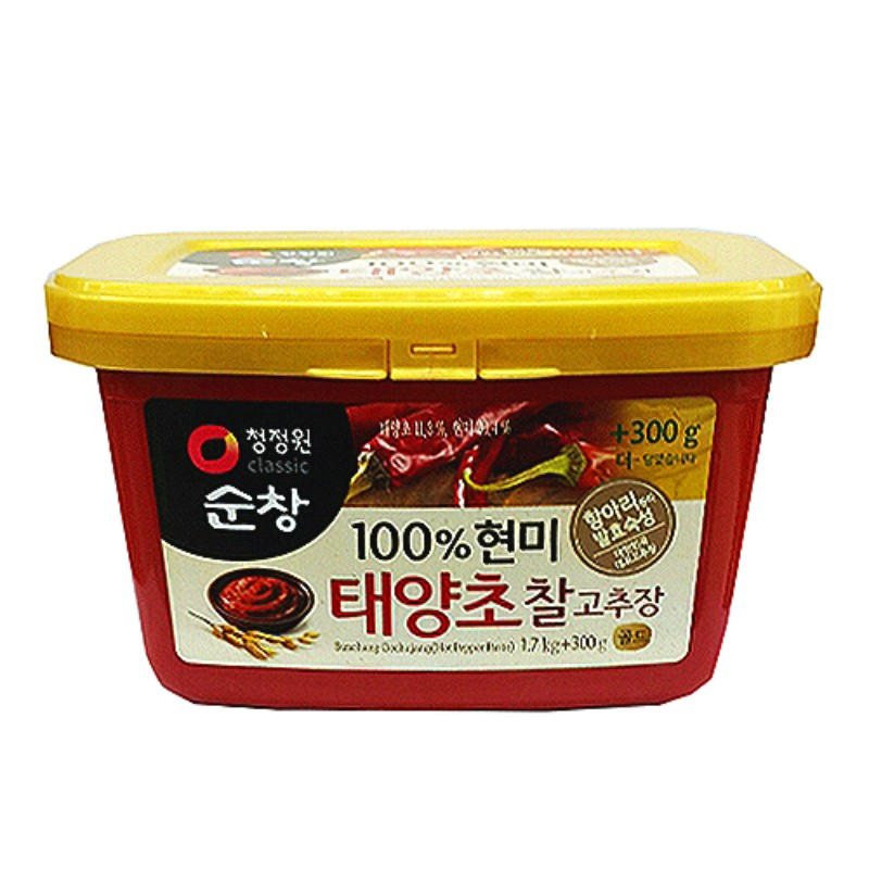 청정원 태양초고추장 1.7kg+300g