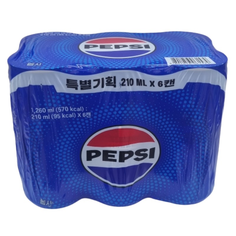펩시콜라(6입) 210ml*6