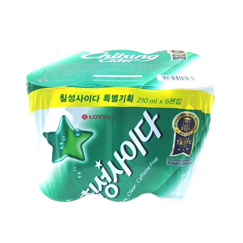 칠성사이다(6입) 210ml*6