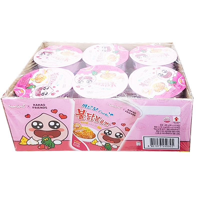 삼양 까르보불닭볶음면(6입) 80g*6