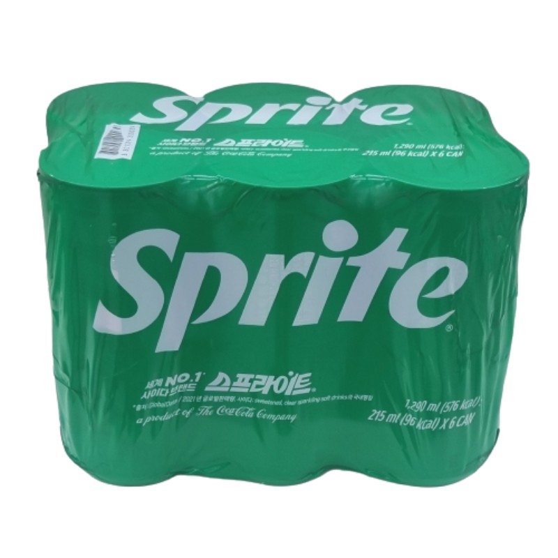 스프라이트 6입 215ml*6