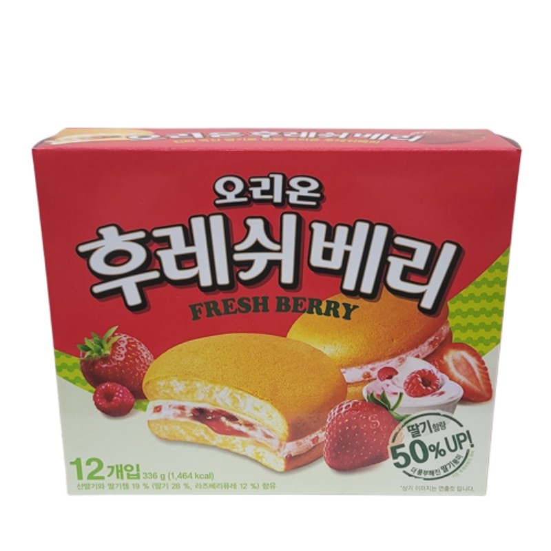 오리온)후레쉬베리 336g