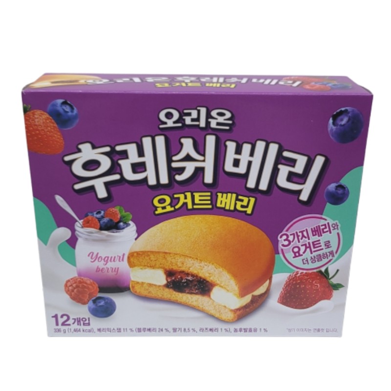 오리온)후레쉬베리요거트 336g