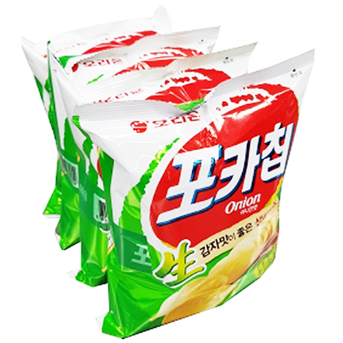 오리온)포카칩 어니언(번들) 38g*4