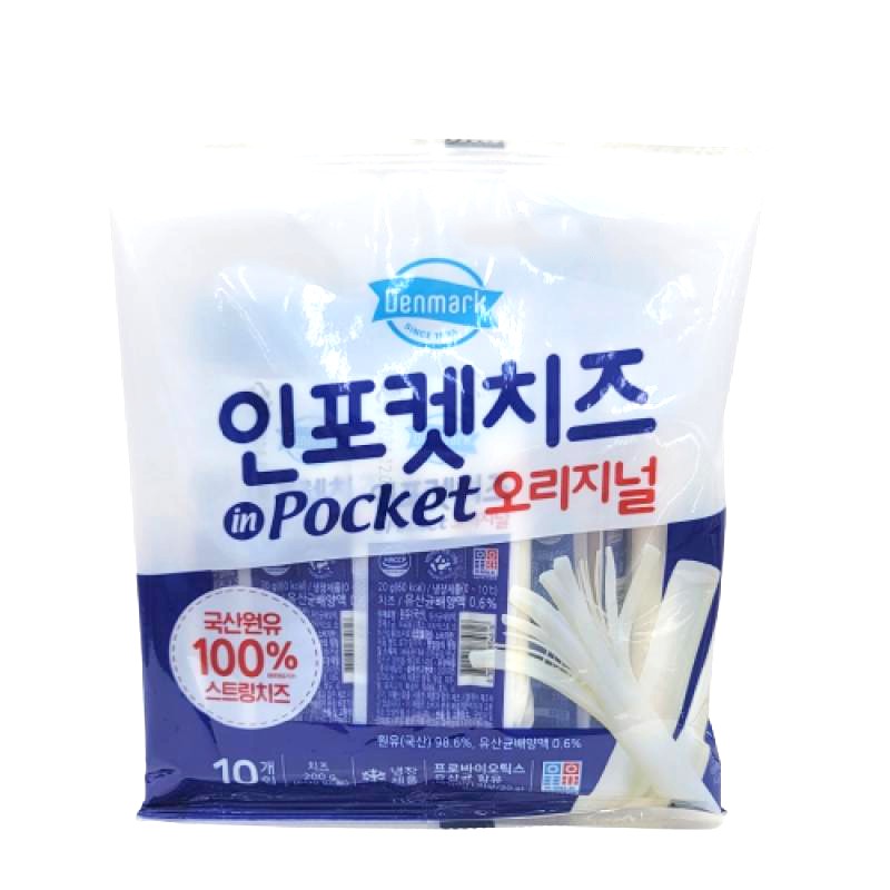 덴마크 인포켓 치즈 200g