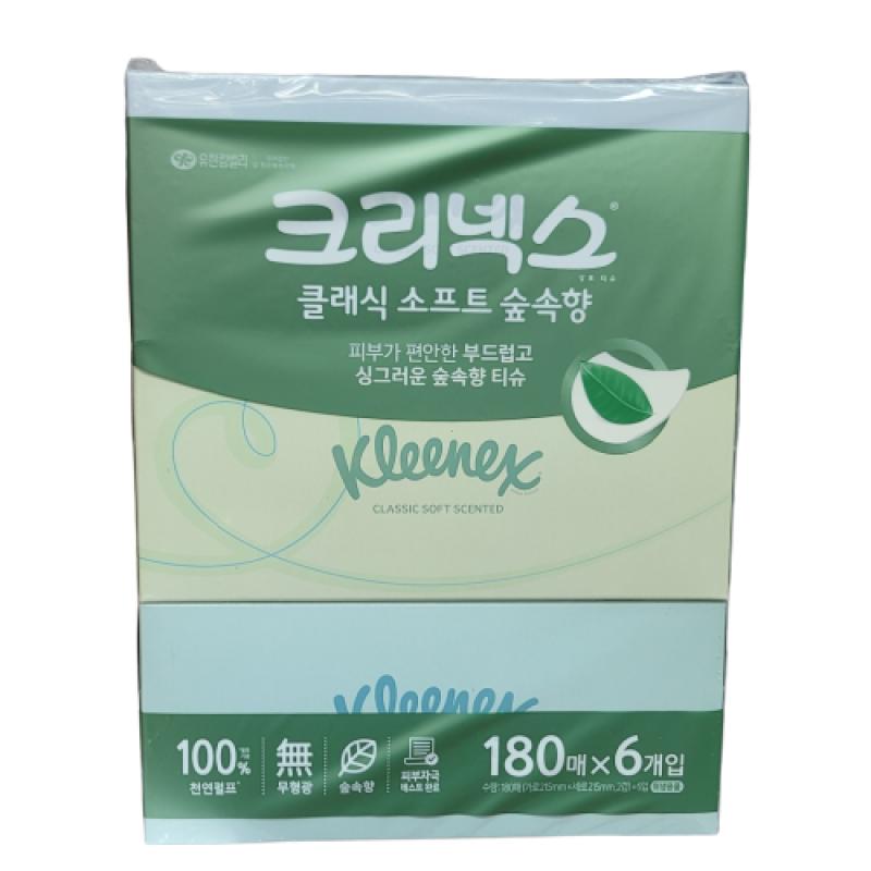 크리넥스 180매 향더블