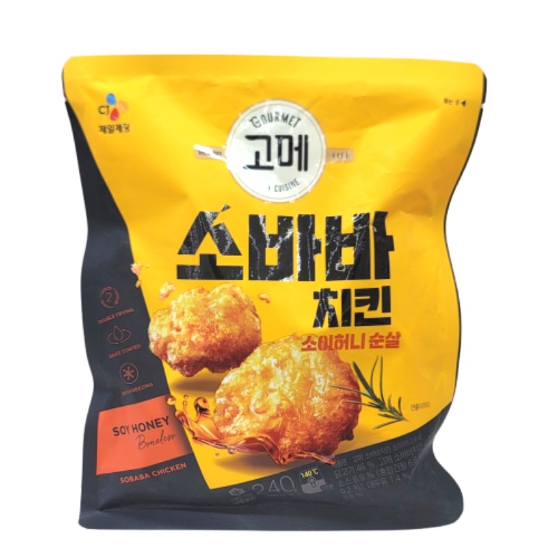 고메소바바치킨소이허니순살 240g