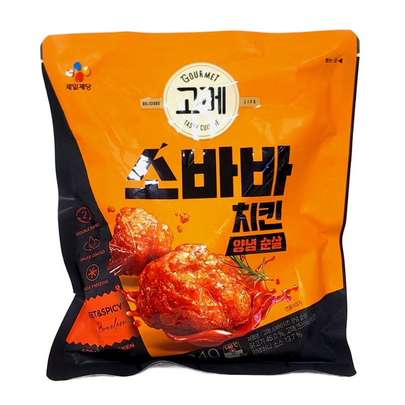 고메 소바바치킨양념순살 240g