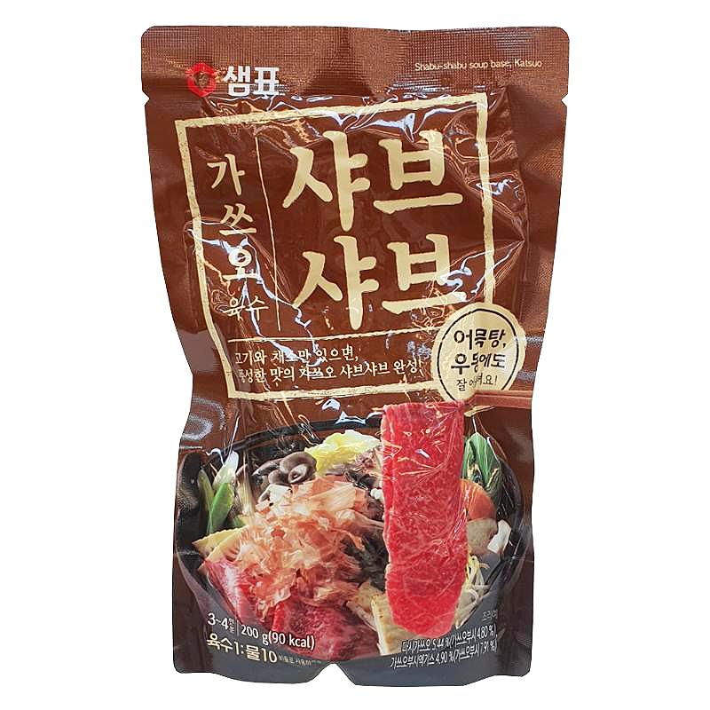 샘표 샤브샤브육수 가쓰오 200g