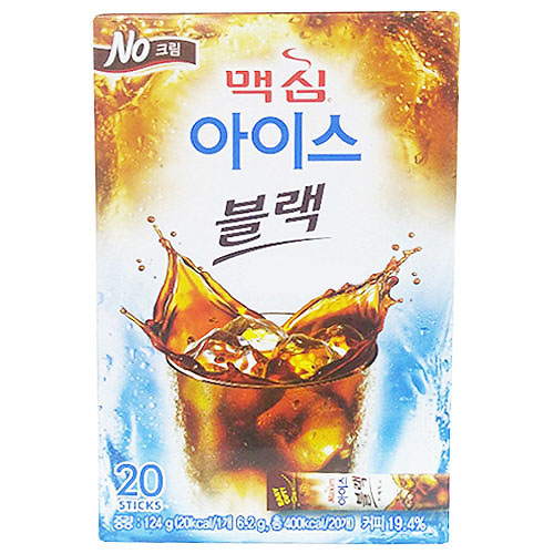 맥심)아이스블랙커피믹스 20T