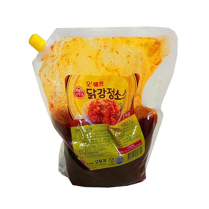 오쉐프닭강정소스스파우트팩 2kg
