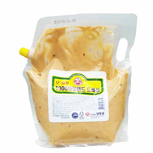 오쉐프_1000아일랜드드레싱 2KG