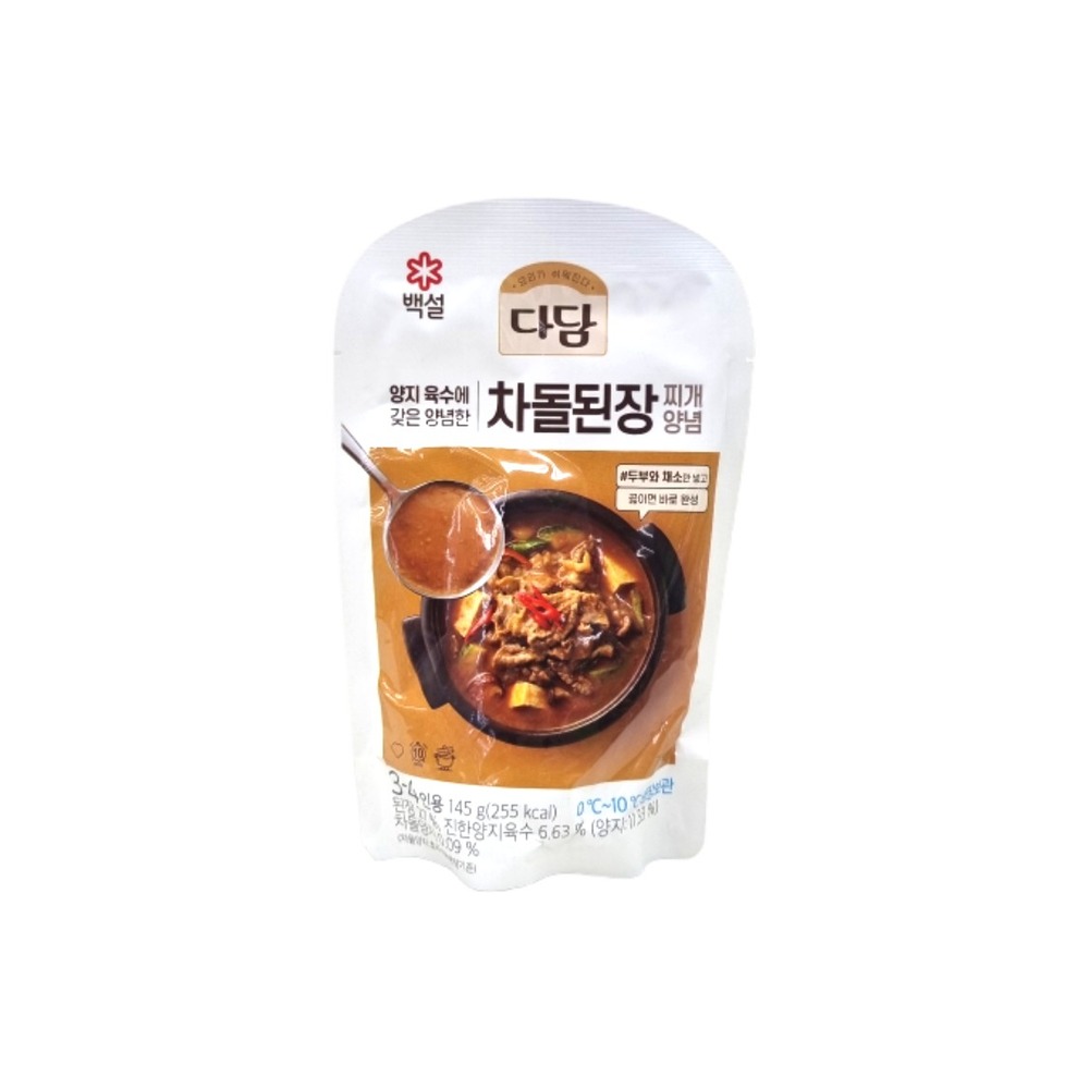 백설)다담차돌된장찌개양념