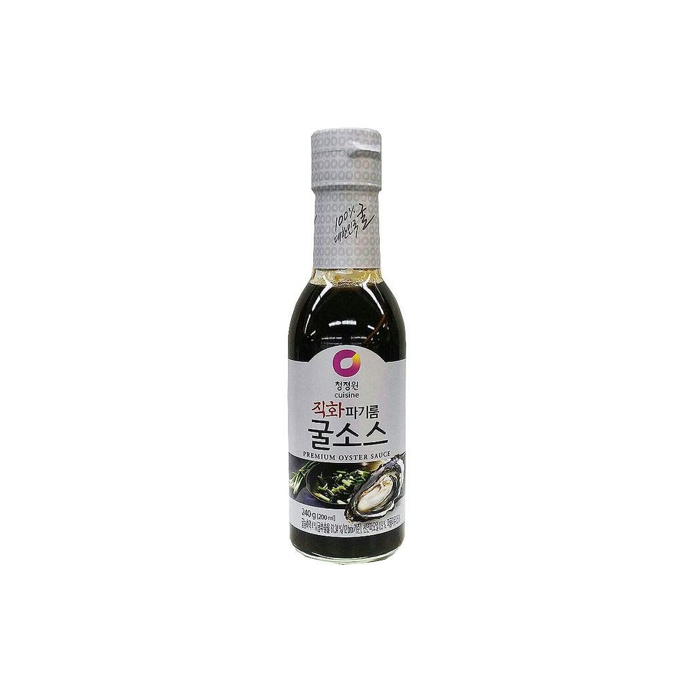 청정원 직화파기름굴소스
