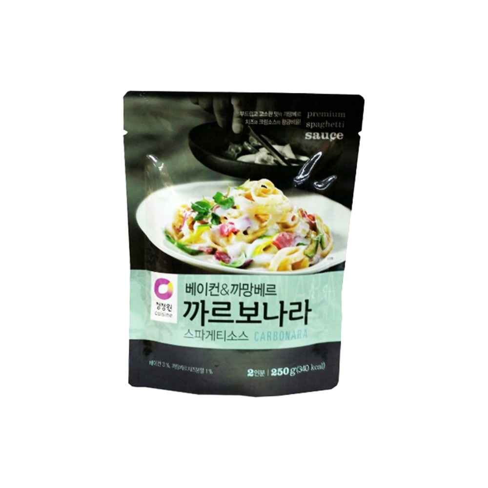 청정원 까르보나라스파게티소스