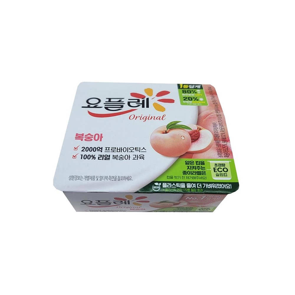 빙그레 요플레(복숭아)