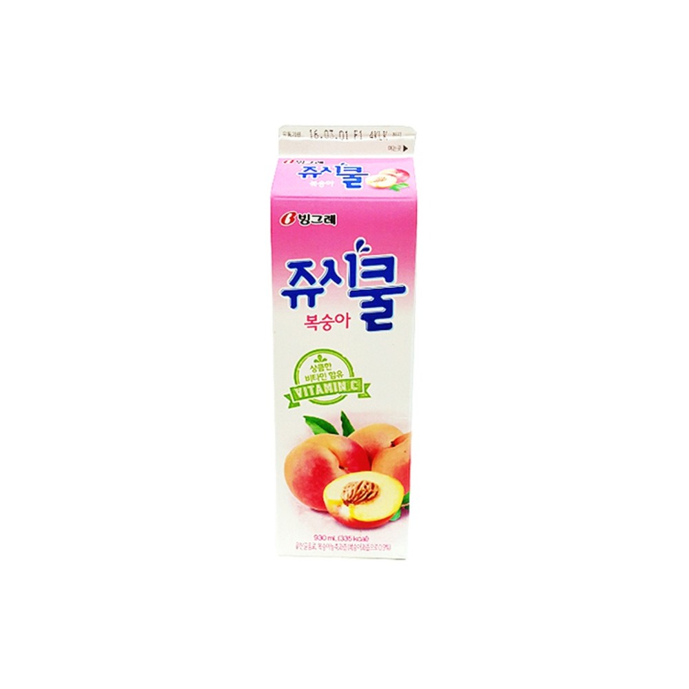 빙그레 쥬시쿨(복숭아)