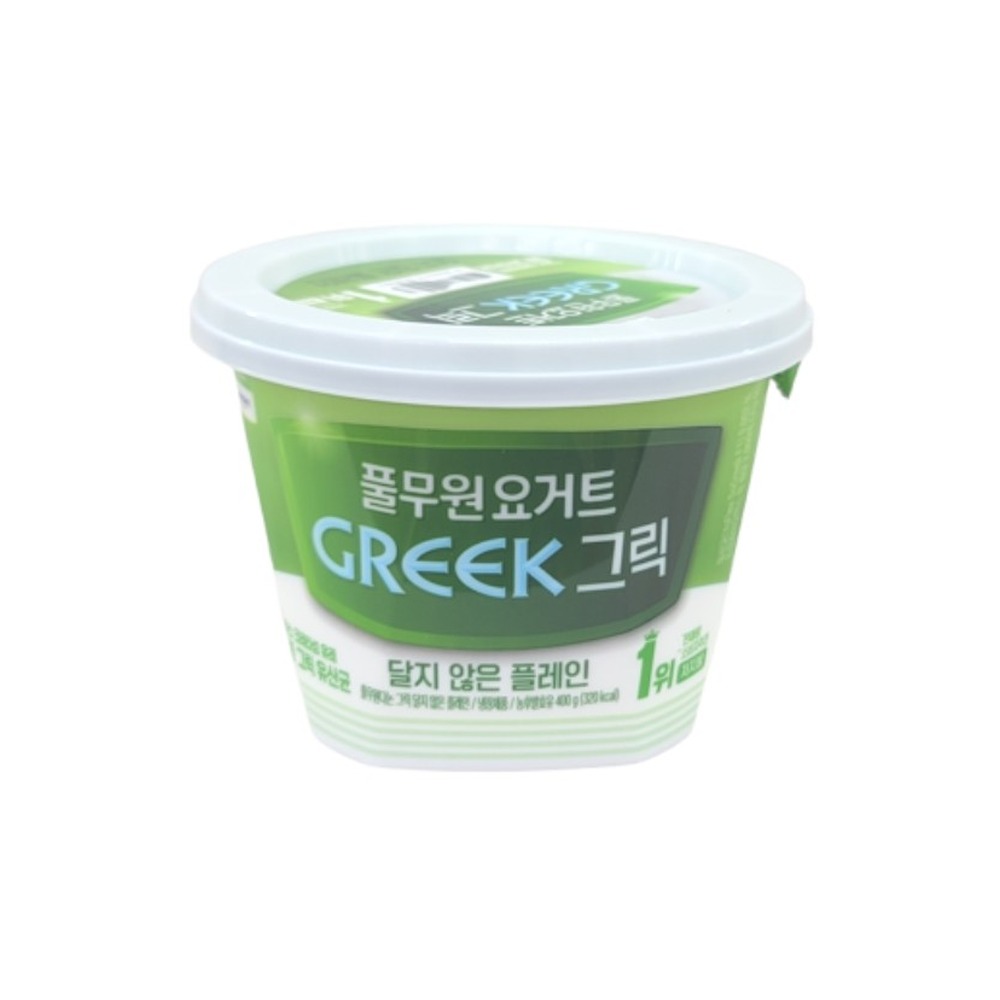 그릭달지않은요거트