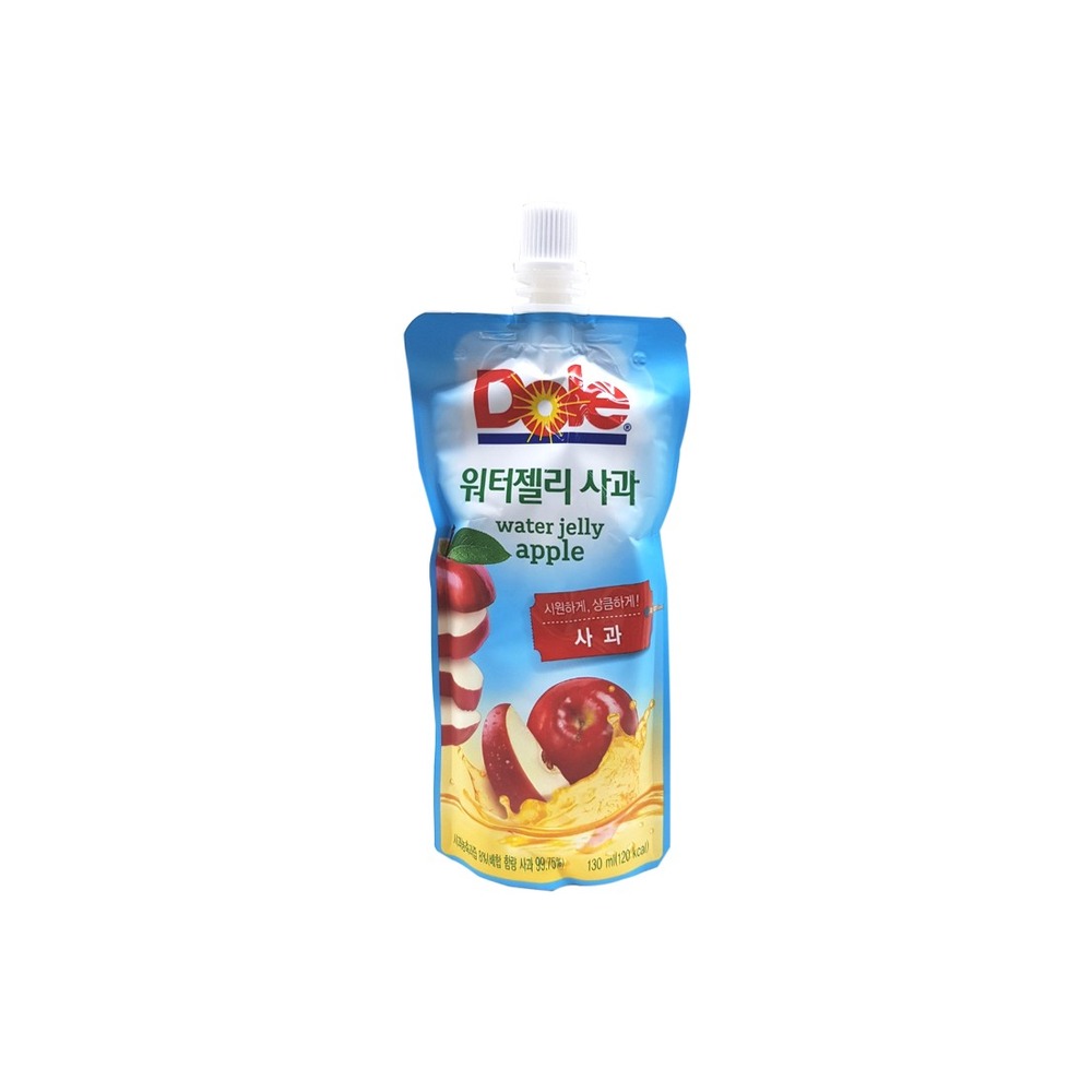 Dole워터젤리사과130ml