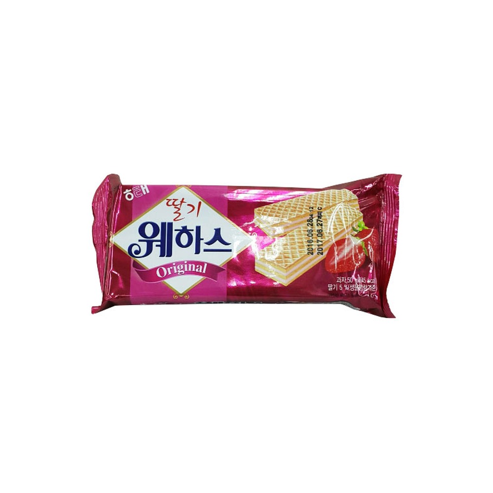 해태 딸기웨하스