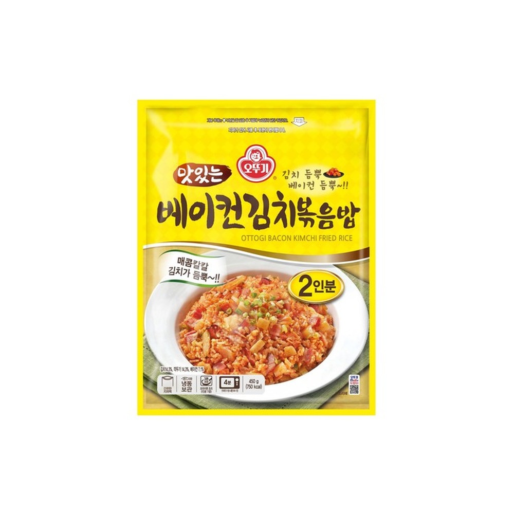 오뚜기_ 맛있는 베이컨김치볶음밥(원팩)