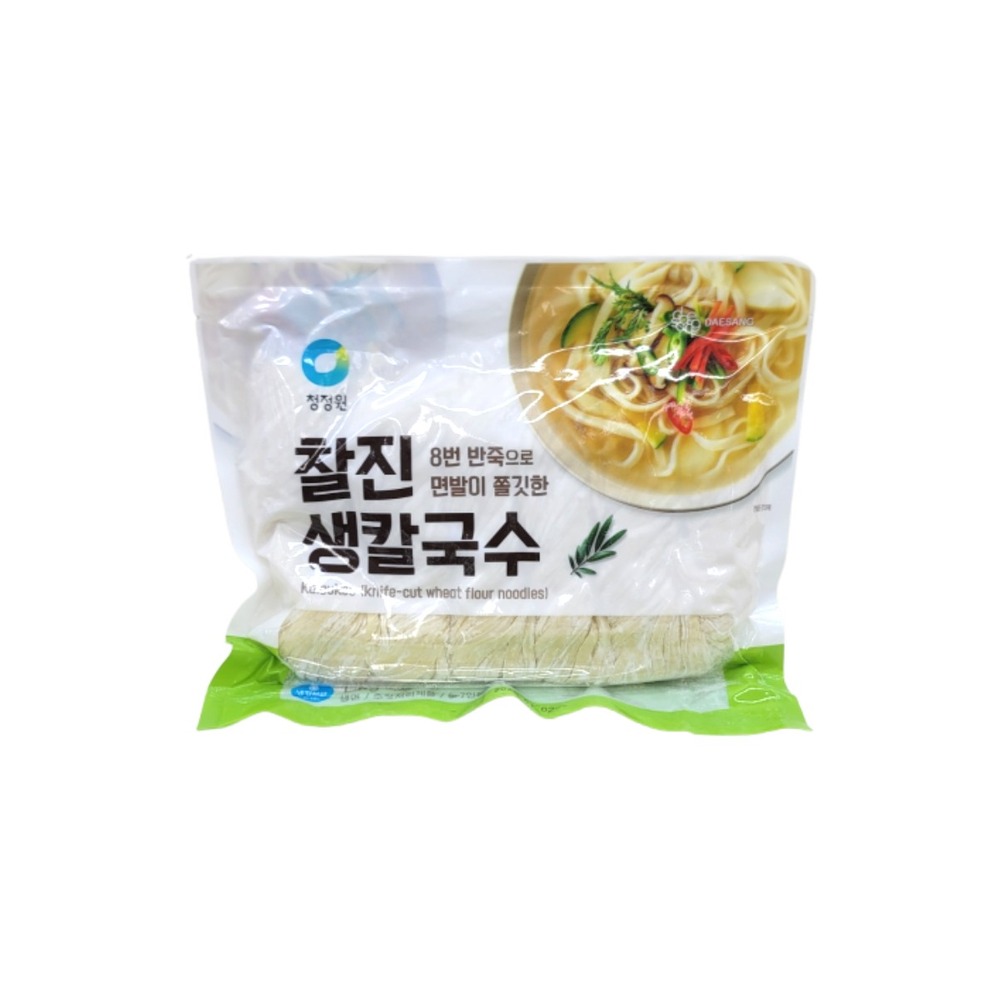 청정원 찰진생칼국수